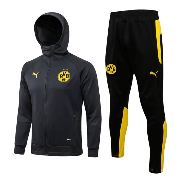 Chandal Con Capucha Borussia Dortmund 2022/23 Gris